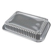 Durable Packaging Dome Lids for 1.5 lb Oblong Containers, 6.56 x 4.63 x 2, Clear, Plastic, 500/Carton Item: DPKP245500