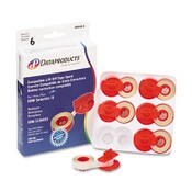 Dataproducts® R51816 Compatible Low-Tack Lift-Off Tape, Clear, 6/Box Item: DPSR51816