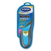 Dr. Scholl's® Comfort and Energy Work Massaging Gel Insoles, Women Sizes 6 to 11, Black/Blue, Pair Item: DSC59064