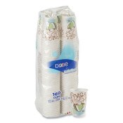Dixie® PerfecTouch Paper Hot Cups, 12 oz, Coffee Haze Design, 160/Pack Item: DXE5342CDSBPPK