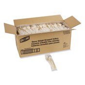 Dixie® Heavyweight Polystyrene Cutlery, Fork/Knife/Spoon, Champagne, 250/Carton Item: DXECH16C7