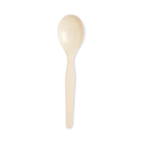 Dixie® SmartStock Plastic Cutlery Refill, Soup Spoon, 6", Series-O Mediumweight, Beige, 40/Pack, 24 Packs/Carton Item: DXESSSOUP11B