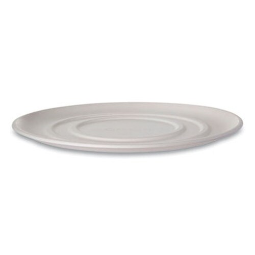 Eco-Products® WorldView Sugarcane Pizza Trays, 16 x 16 x 02, White, 50/Carton Item: ECOEPSCPTR16