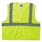 ergodyne® GloWear 8205HL Type R Class 2 Super Econo Mesh Safety Vest, Small/Medium, Lime Item: EGO20973
