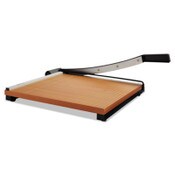 X-ACTO® Square Commercial Grade Wood Base Guillotine Trimmer, 15 Sheets, 15" Cut Length, 15 x 15 Item: EPI26615
