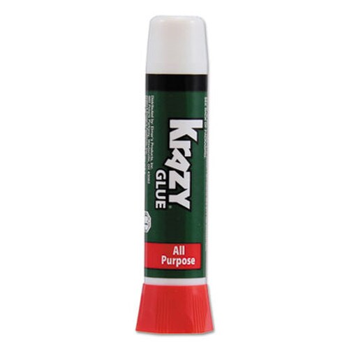 Krazy Glue® All Purpose Krazy Glue, 0.07 oz, Dries Clear, 2/Pack Item: EPIKG517