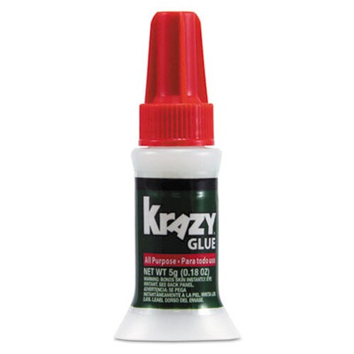 Krazy Glue® All Purpose Brush-On Krazy Glue, 0.17 oz, Dries Clear Item: EPIKG92548R