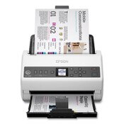 Epson® DS-730N Network Color Document Scanner, 600 dpi Optical Resolution, 100-Sheet Duplex Auto Document Feeder Item: EPSB11B259201