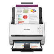 Epson® DS-770 II Color Duplex Document Scanner, 600 dpi Optical Resolution, 100-Sheet Duplex Auto Document Feeder Item: EPSB11B262201