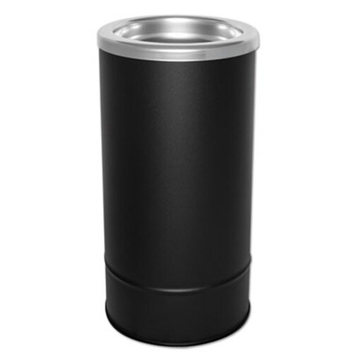 Ex-Cell Round Sand Urn with Removable Tray, Black Item: EXC160