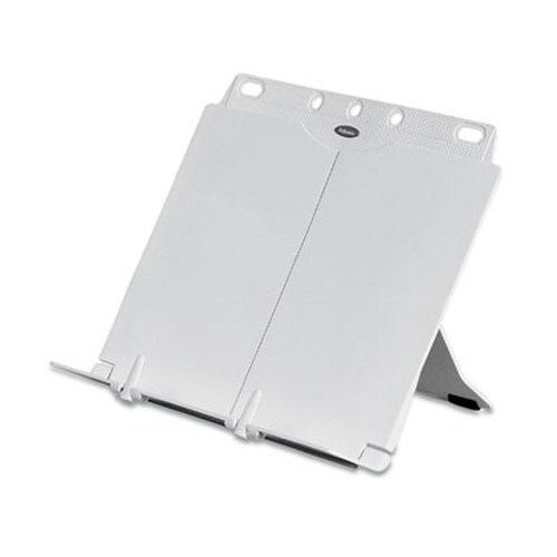 Fellowes® BookLift Copyholder, One Book/Pad Capacity, Plastic, Platinum Item: FEL21100