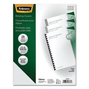 Fellowes® Futura Presentation Covers for Binding Systems, Frost, 11 x 8.5, Unpunched, 25/Pack Item: FEL5224301
