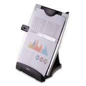 Fellowes® Office Suites Desktop Copyholder with Memo Board, 150 Sheet Capacity, Plastic, Black/Silver Item: FEL8033201