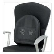 Fellowes® Heat and Soothe Back Support, 14.5 x 3 x 13.63, Black Item: FEL9190001
