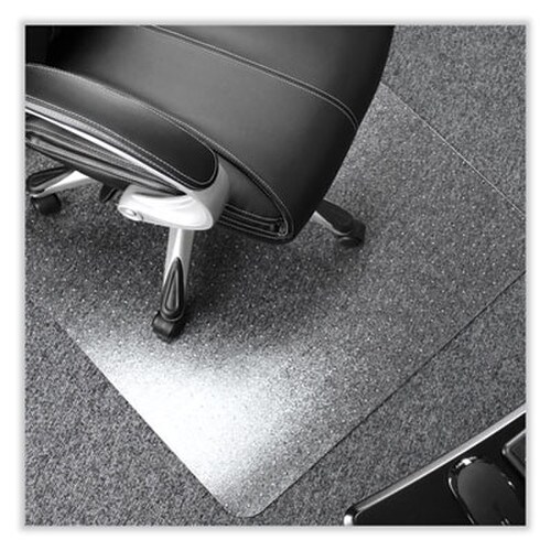 Floortex® Cleartex Ultimat Polycarbonate Chair Mat for High Pile Carpets, 60" w x 48" l, Clear Item: FLRER1115227ER