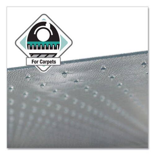 Floortex® Cleartex Ultimat Polycarbonate Chair Mat for Low/Medium Pile Carpet, 48 x 79, Clear Item: FLRER1120023ER