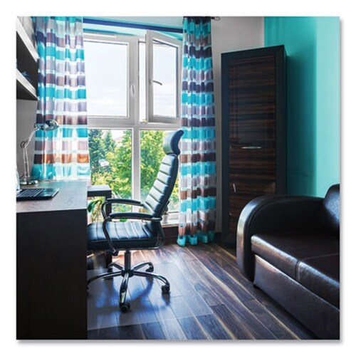 Floortex® Cleartex Ultimat Polycarbonate Chair Mat for Hard Floors, 48" w x 60" l, Clear Item: FLRER1215219ER