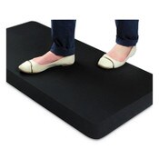 Floortex® AFS-TEX 3000 Anti-Fatigue Mat, 20 x 39, Midnight Black Item: FLRFCA32039BM