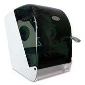 GEN Lever Action Roll Towel Dispenser, 11.25 x 9.5 x 14.38, Transparent Item: GEN1605