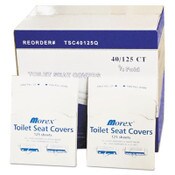 GEN Quarter-Fold Toilet Seat Covers, 14.17 x 16.73, White, 5,000/Carton Item: GENTSC40125QB