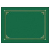 Geographics® Certificate/Document Cover, 12.5 x 9.75, Green, 6/Pack Item: GEO47399