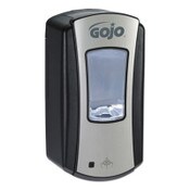 GOJO® LTX-12 Touch-Free Dispenser, 1,200 mL, 5.75 x 3.33 x 10.5, Brushed Chrome/Black Item: GOJ191904