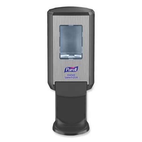 PURELL® CS4 Hand Sanitizer Dispenser, 1,200 mL, 4.88 x 8.19 x 11.38, Graphite Item: GOJ512401