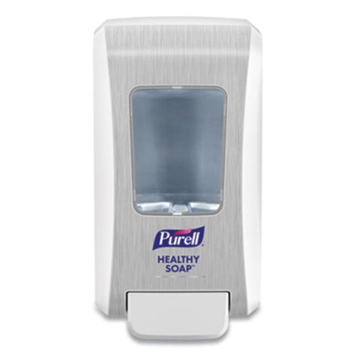 PURELL® FMX-20 Soap Push-Style Dispenser, 2,000 mL, 6.5 x 4.68 x 11.66, White, 6/Carton Item: GOJ523006CT