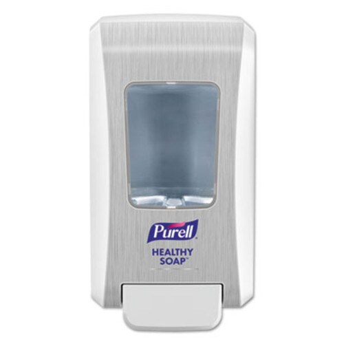 PURELL® FMX-20 Soap Push-Style Dispenser, 2,000 mL, 4.68 x 6.6 x 11.66, White, 6/Carton Item: GOJ523006