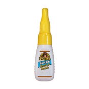 Gorilla® Super Glue with Brush and Nozzle Applicators, 0.35 oz, Dries Clear Item: GOR7500101