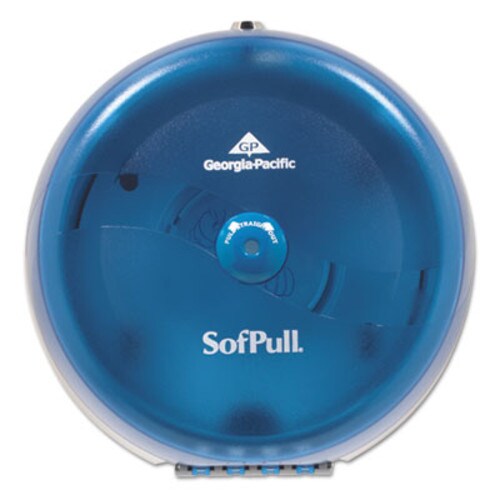 Georgia Pacific® Professional SofPull High-Capacity Center-Pull Tissue Dispenser, 16.1 x 6.75 x 10.5, Blue Item: GPC56500