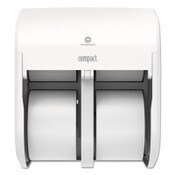 Georgia Pacific® Professional Compact Quad Vertical 4-Roll Coreless Tissue Dispenser, 12.06 x 8 x 14.44, White Item: GPC56747A