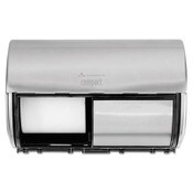 Georgia Pacific® Professional Compact Coreless Side-by-Side 2-Roll Dispenser, 10.13 x 6.75 x 7.13, Stainless Steel Item: GPC56798