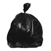 Heritage Linear Low-Density Can Liners, 10 gal, 0.9 mil, 24" x 23", Black, 500/Carton Item: HERH4823TK