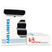 AccuFit® Linear Low Density Can Liners with AccuFit Sizing, 32 gal, 0.9 mil, 33" x 44", Black, 20 Bags/Roll, 5 Rolls/Carton Item: HERH6644TKR01