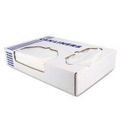 Heritage Linear Low-Density Can Liners, 60 gal, 1.5 mil, 38" x 58", Clear, 100/Carton Item: HERH7658AC