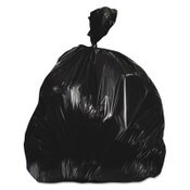 Heritage Linear Low-Density Can Liners, 56 gal, 0.7 mil, 43" x 47", Black, 100/Carton Item: HERH8647HK