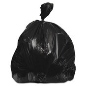 Heritage Reprocessed Resin Can Liners, 55 gal, 1.5 mil, 36" x 58", Black, 100/Carton Item: HERX7258AK