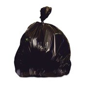 Heritage Reprocessed Resin Can Liners, 56 gal, 1.5 mil, 43" x 47", Black, 100/Carton Item: HERX8647AK