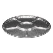 HFA® Aluminum Lazy Susan, 6 Compartments, 18" Diameter x 0.94"h, 25/Carton Item: HFA4018100