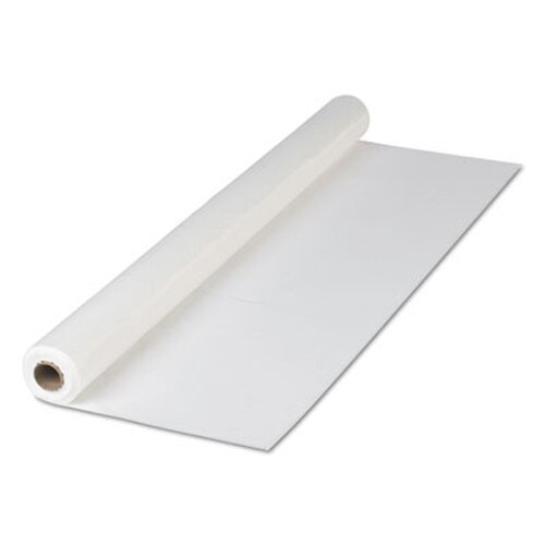 Hoffmaster® Plastic Roll Tablecover, 40" x 300 ft, White Item: HFM114000