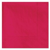 Hoffmaster® Beverage Napkins, 2-Ply, 9 1/2 x 9 1/2, Red, 1000/Carton Item: HFM180311