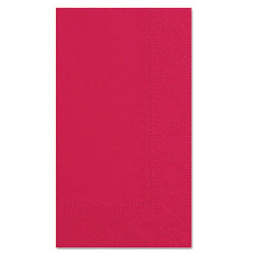 Hoffmaster® Dinner Napkins, 2-Ply, 15 x 17, Red, 1000/Carton Item: HFM180511