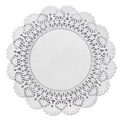 Hoffmaster® Cambridge Lace Doilies, Round, 8", White, 1,000/Carton Item: HFM500236