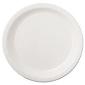 Hoffmaster® Coated Paper Dinnerware, Plate, 9" dia, White, 50/Pack, 10 Packs/Carton Item: HFMPL7095
