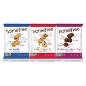 Homefree® Gluten Free Mini Cookies Variety Pack, 1.1 oz/0.95 oz/1.1 oz Packs, 30/Carton Item: HMF01305