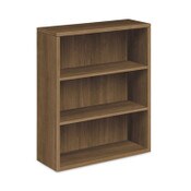 HON® 10500 Series Laminate Bookcase, Three-Shelf, 36w x 13.13d x 43.38h, Pinnacle Item: HON105533PINC
