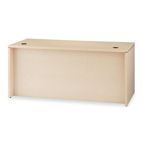 HON® 10500 Series "L" Workstation Single Pedestal Desk, 66" x 30" x 29.5", Natural Maple Item: HON10584LDD