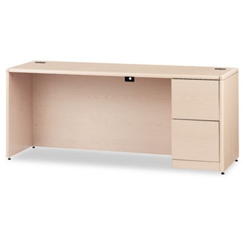 HON® 10700 Series Right Pedestal Credenza, 72w x 24d x 29.5h, Natural Maple Item: HON10707RDD