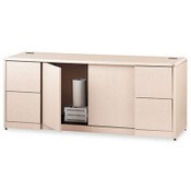 HON® 10700 Series Credenza w/Doors, 72w x 24d x 29.5h, Natural Maple Item: HON10742DD